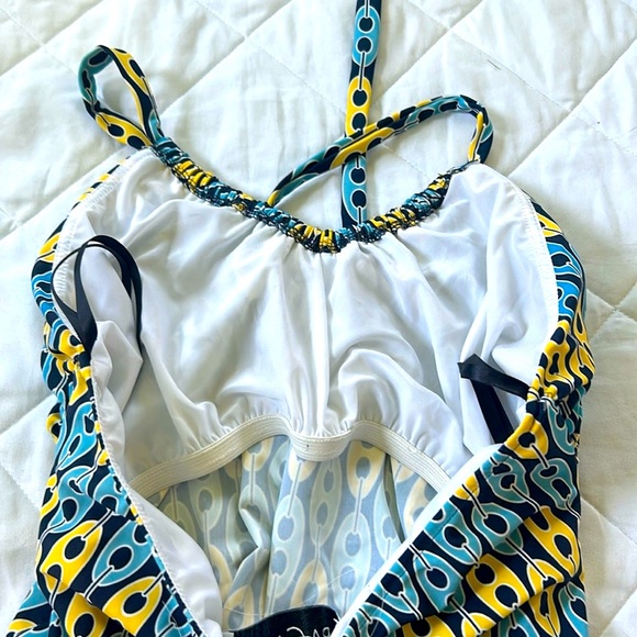 Sara Campbell Patterned Summer Maxi Halter Dress - Picture 4 of 6